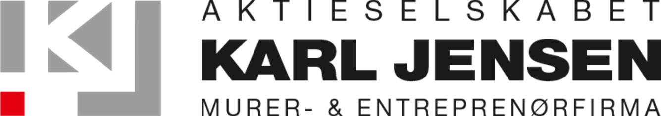 Logo for Karl Jensen - Murer- & Entreprenørfirma - et medlem af Mariagerfjord Erhverv