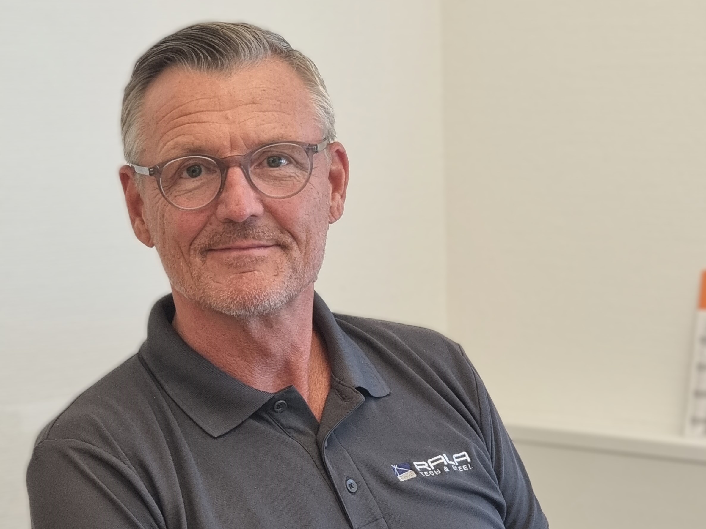 Torben Vestergård Hjorth fra Rala Tech & Steel - et medlem af Mariagerfjord Erhverv - smiler til kameraet.